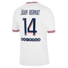 Koszulka Paris Saint-Germain Juan Bernat 14 Czwarty Stroje Piłkarskie 2021/22 Krótki Rękaw